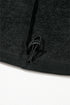 Oversized Half Zip Drawstring Hem Pullover Hoodie
