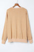 Oversized Mineral Wash Graphic Print Split Hem Sweatshirt