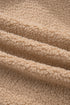 Oversized Paneled Sherpa Fleece Half Snap Pullover