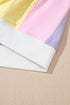 Oversized Patchwork Pattern Half Sleeve Jersey Shirt
