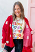 Oversized Polka Dot Button Front V Neck Cardigan