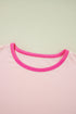 Oversized Round Neck Spliced Sleeve Cotton Blend Top