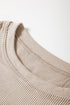 Oversized Sequin Turkey Corduroy Pullover Sweatshirt
