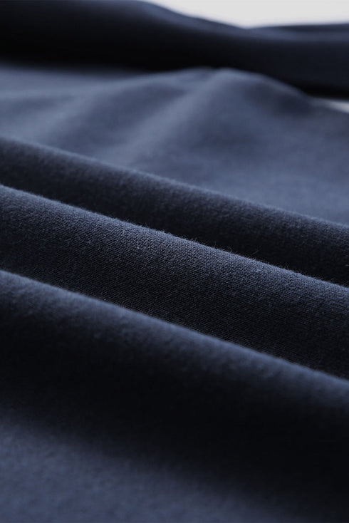 Oversized Solid Drop Shoulder Sweatshirt