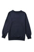 Oversized Solid Drop Shoulder Sweatshirt