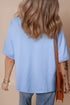 Oversized Stars And Stripes Bow Graphic Cotton Tee