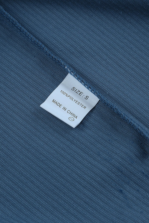 Oversized Textured Corduroy Button Down Pocket Shirt