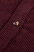 Oversized Textured Corduroy Button Down Pocket Shirt