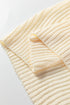 Oversized Textured Knit Turtleneck Pocket Poncho Sweater