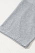 Oversized V Neck Half Sleeve Raglan Knit Top