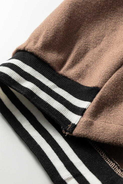 Oversized Zip Front Longline Tunic Hoodie