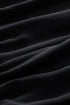 Padded Shoulder Pleated Sleeve Button Cuff Loose Blouse