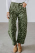 Paisley Print Bohemian Harem Denim Relaxed Jeans
