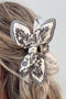 Paisley Print Fabric Bow Knot Hair Clip
