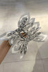 Paisley Print Fabric Bow Knot Hair Clip