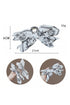 Paisley Print Fabric Bow Knot Hair Clip