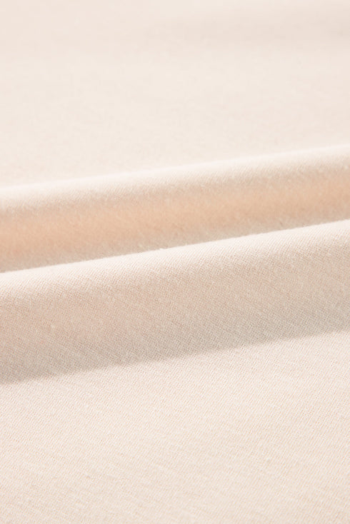 Parchment Plus Size Plaid Patchwork Layered Henley Top