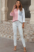 Patch Pocket Drop Shoulder Button Up Collared Casual Shirt