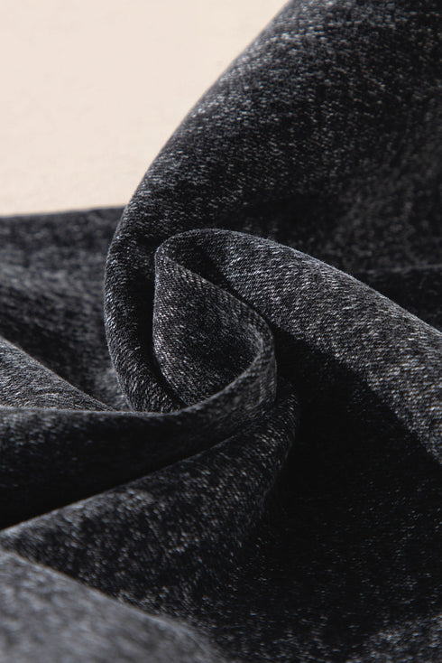 Patch Pocket Straight Leg Relaxed Fit Utility Jeans