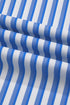Patch Pocket Striped Drawstring Wide Leg Ankle Pants