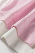 Patchwork Constructed Drop Shoulder Relaxed Fit Sweatshirt
