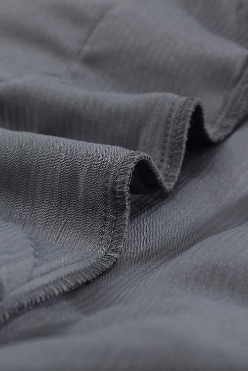 Patchwork Corduroy Buttoned Shirt Jacket