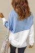 Patchwork Dropped Shoulder Sweatshirt