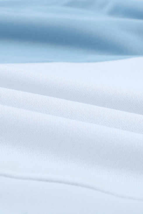 Patchwork Dropped Shoulder Sweatshirt