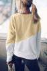 Patchwork Dropped Shoulder Sweatshirt