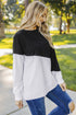 Patchwork Dropped Shoulder Sweatshirt