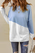 Patchwork Dropped Shoulder Sweatshirt
