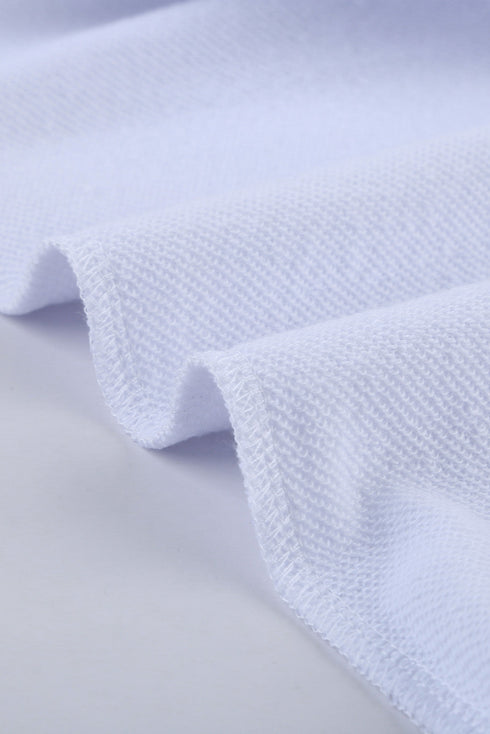 Patchwork Dropped Shoulder Sweatshirt