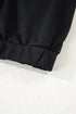 Patchwork Paneled Half Button Pullover Loungewear Short Sets