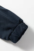 Patchwork Paneled Half Button Pullover Loungewear Short Sets