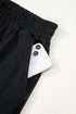 Patchwork Paneled Half Button Pullover Loungewear Short Sets