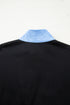 Patchwork Paneled Half Button Pullover Loungewear Short Sets