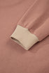 Patchwork Paneled Long Sleeve Wide Leg Pant Set