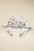 Patchwork Print Detail Kangaroo Pocket Pullover Hoodie