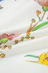 Patchwork Puff Sleeve H Line Floral Dress