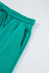 Patchwork Pullover And Wide Leg Cargo Pant Set