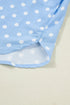 Patchwork Stripe Print Viscose Soft Short Pajama Set