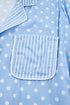 Patchwork Stripe Print Viscose Soft Short Pajama Set