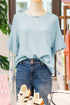 Patchwork Waffle Knit Layered Floral Lace Long Sleeve Top
