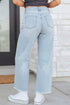 Patriotic Sequin Bow Patched Ankle Length Denim Jeans
