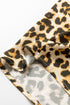 Patterned Button Front Contrast Cuff Shirt