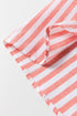 Patterned Mixed Stripe Long Sleeve Button Down Shirt