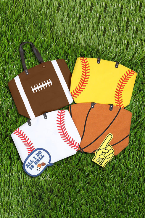 Patterned Rayon Canvas Large Open Top Tote Bag