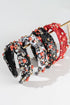 Pearl And Rhinestone Spiderweb Knotted Fabric Headband
