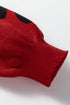 Pearl Embellished Bow Applique Mock Neck Sweater
