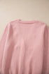 Pearl Embellished Diamond Knit Button Front Cardigan